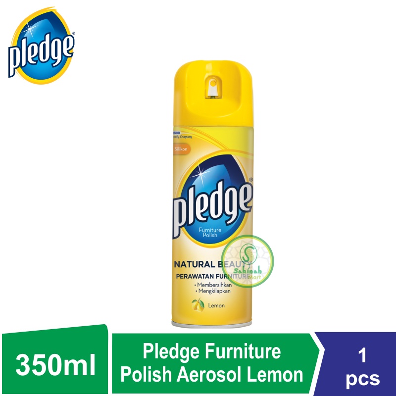 Pledge Furniture Polish Aerosol 350ml - Pembersih Furniture