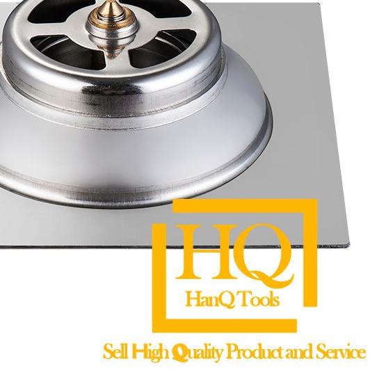 ➥ Floor Drain Injak Saringan Kamar Mandi Tekan Anti Banjir stainless PREMIUM Saluran Pembuangan Air 