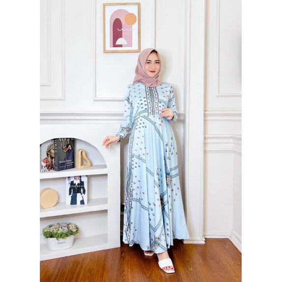Gamis kacang Goreng dress Nazkya