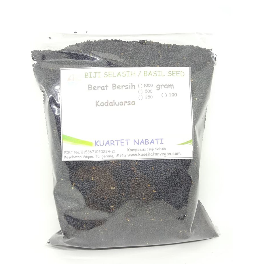 

1000gr Biji Selasih / Basil Seed