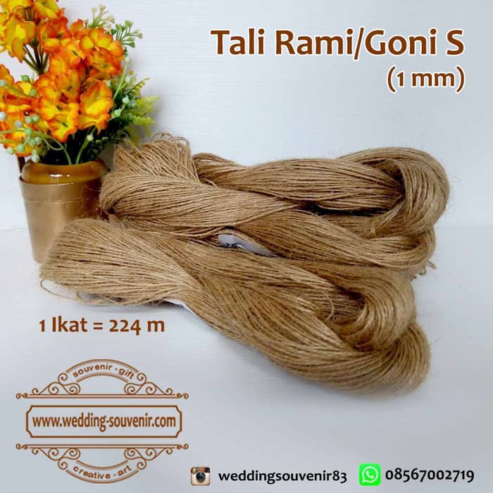 

DISKON TALI RAMI ATAU GONI S (1MM) !!!