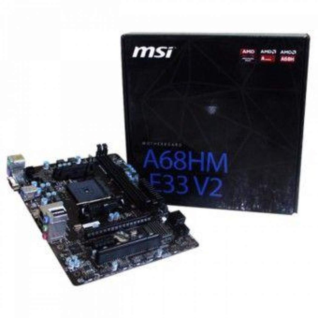 MSI A68HM-E33 V2 (FM2+, AMD A68, DDR3, USB3)