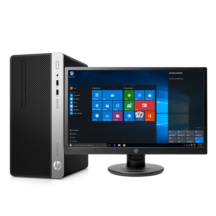 PC HP ProDesk 400 G5-98PA - Intel Core i5-8500 - 4GB - 1TB - DVD - Windows 10 Pro
