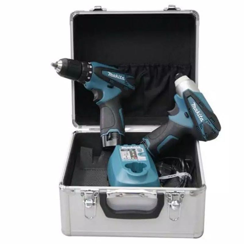Makita LCT204 Cordless Combo Kit Mesin Bor DF330D+ TD090D