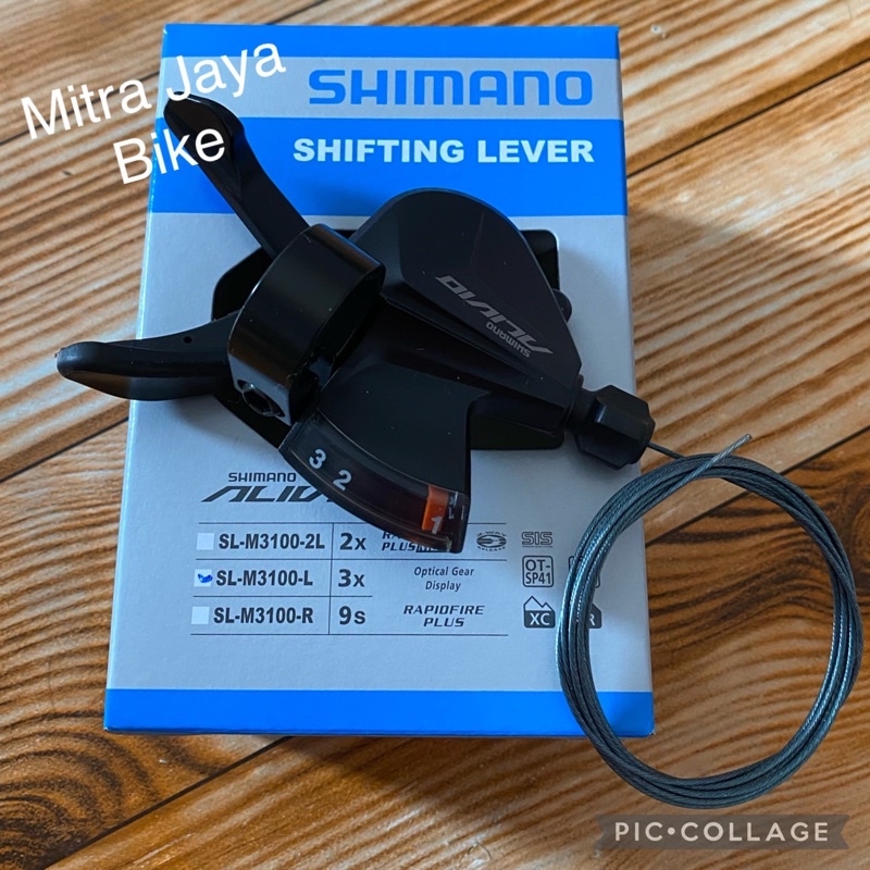 Shifter Shimano Alivio M3100 3 Speed Kiri
