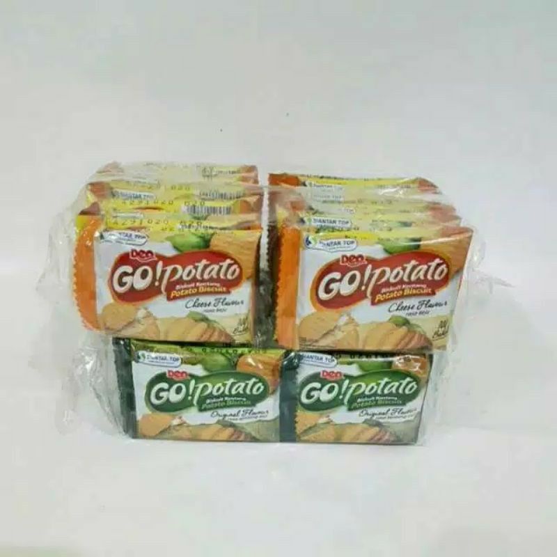 

Go Potato ( Biskuit Kentang) 1 pak isi 20pcs