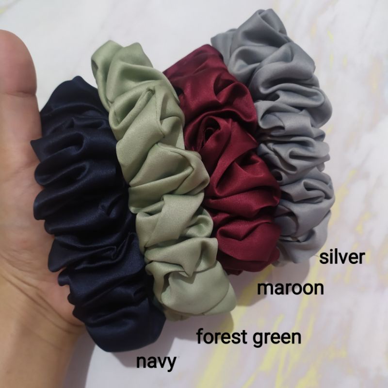 Headband Bayi Scrunchie | Bando Anak | Bando Bayi | Alus Collection | BISA C.O.D