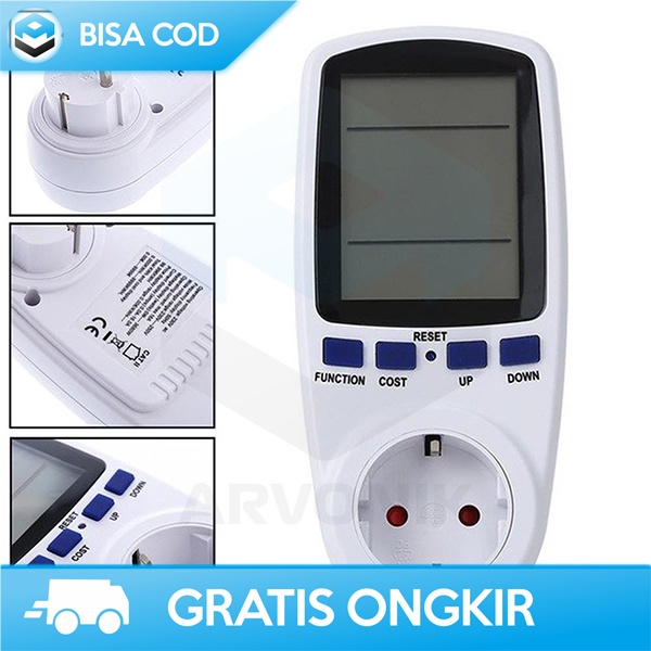 METERAN KWH  ALAT PENGUKUR LISTRIK TAFFWARE ORIGINAL FAMIROSA KWE-PM01