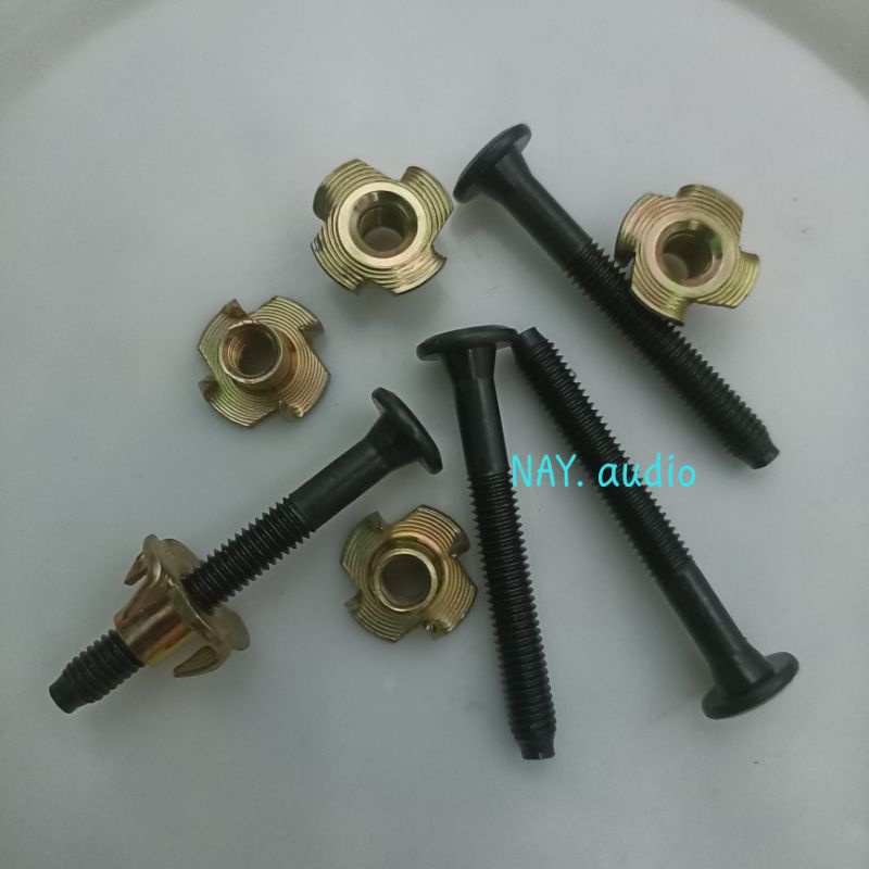 Baut Speaker Plus Mur Cakar Panjang 5cm