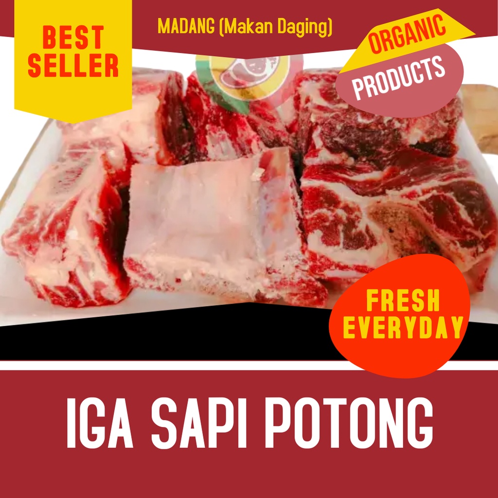 

Iga Sapi Iga Shortrib 1kg