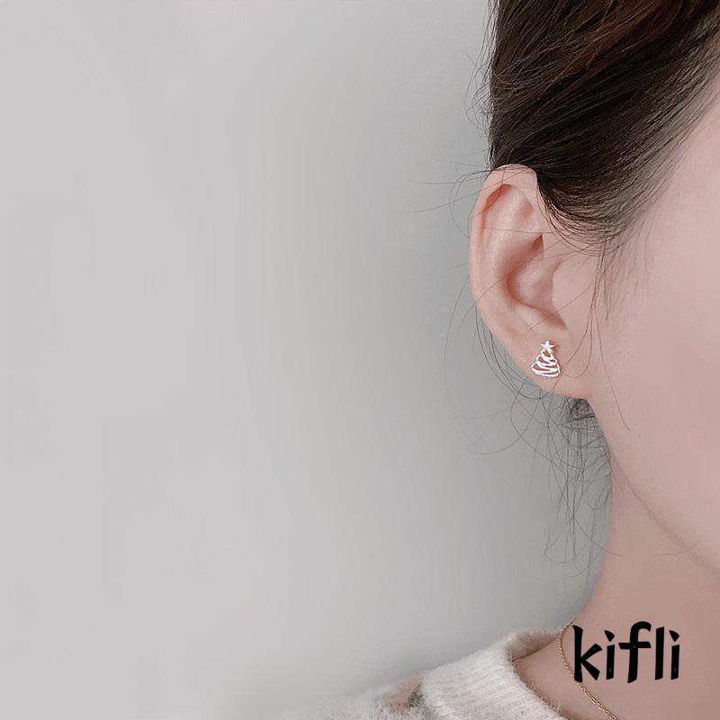 Anting Stud,Bahan S925 Silver,Untuk Wanita