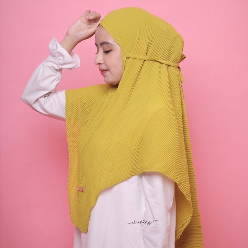 [𝗖𝗟𝗘𝗔𝗥𝗔𝗡𝗖𝗘 𝗦𝗔𝗟𝗘] HIJAB BERGO PLISKET | HIJAB PLISKET INSTAN | BERGO TALI PLISKET