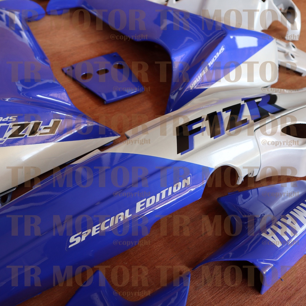Cover Body Fizr F1zr Malboro Biru Full Set Halus Cover Bodi Yamaha Fiz r