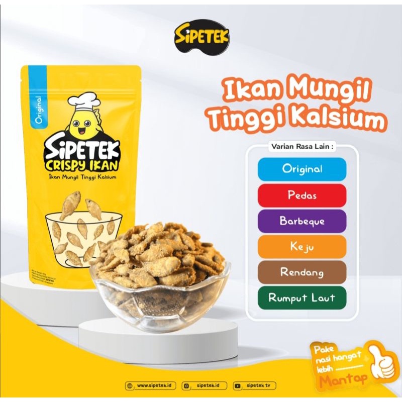 

Ikan Crispy SiPETEK camilan sehat enak bergizi