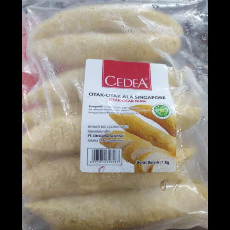 

Cedea Otak otak Singapure 500gr