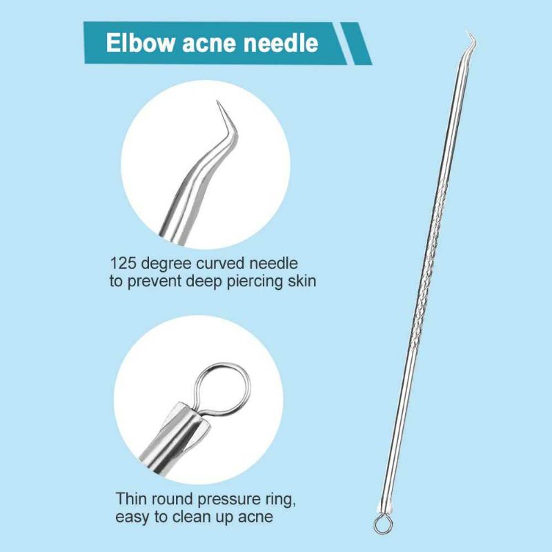 Alat Perlengkapan Komedo Jerawat Blackhead 7 PCs