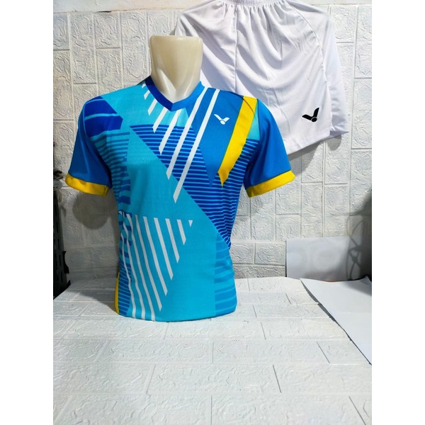 BAJU BADMINTON DEWASA SETELAN V136