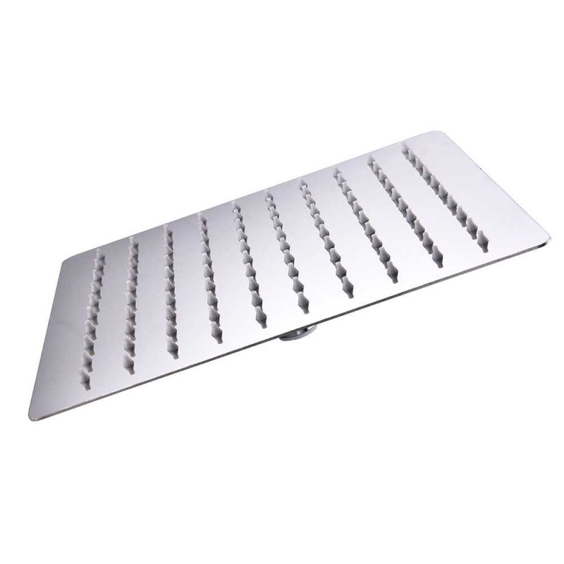 Kepala Shower Kamar Mandi Bentuk Kotak Rainfall 10 Inch Stainless