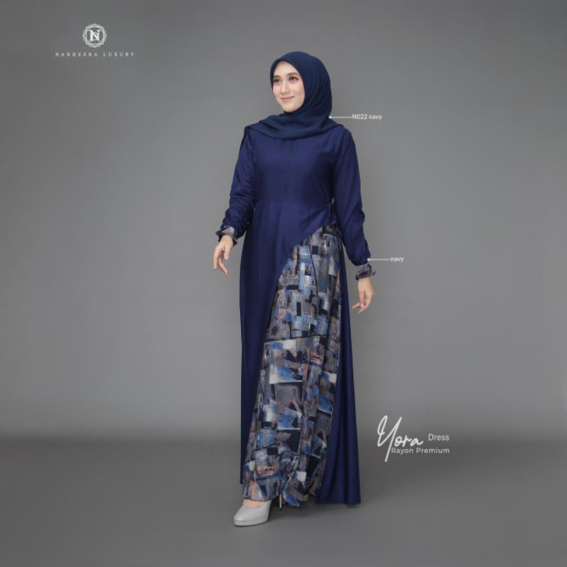 Yora Dress - Nadheera Luxury Official - Gamis Nadheera