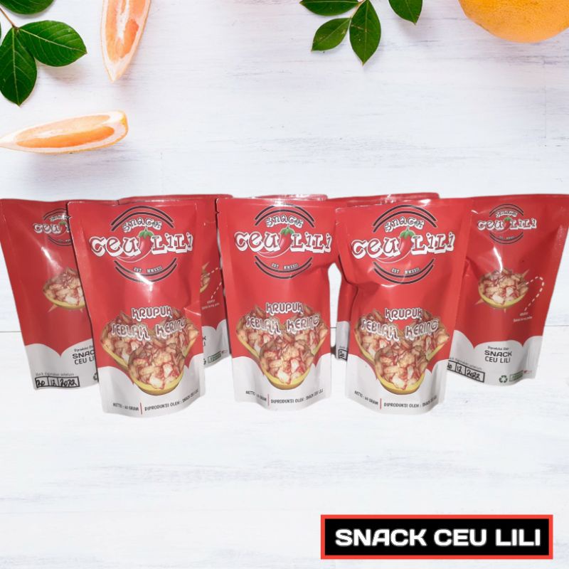 

Kerupuk Seblak kering 60.gram original snack ceu lili