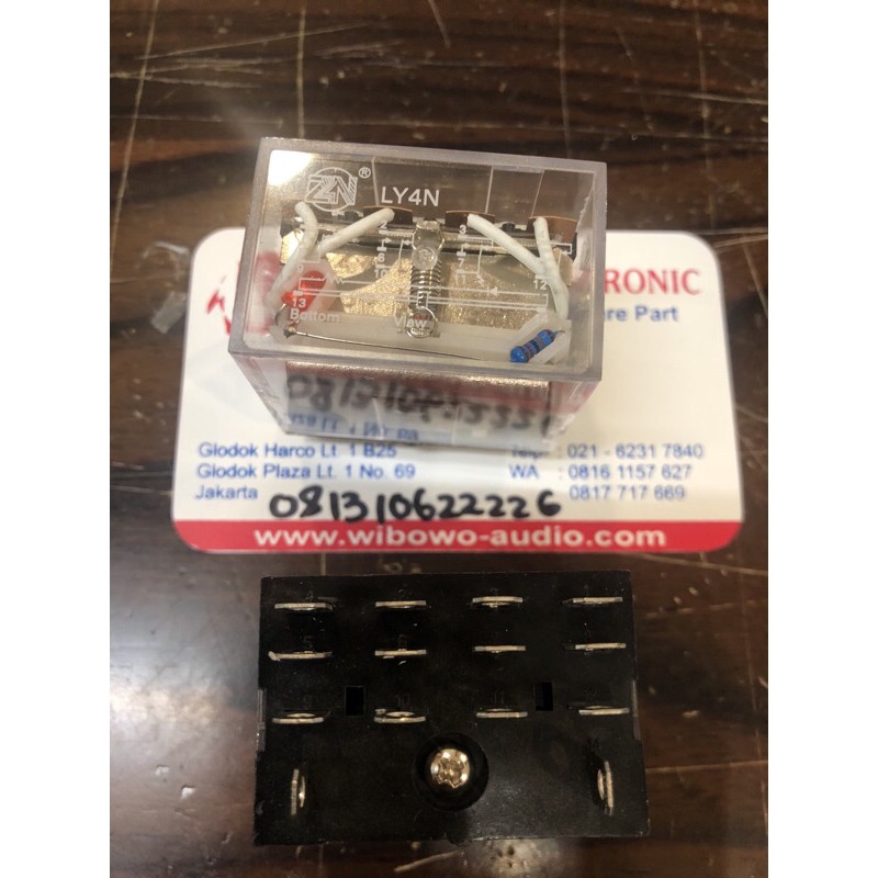 RELAY LY4N 220V AC 14pin ly4 220v