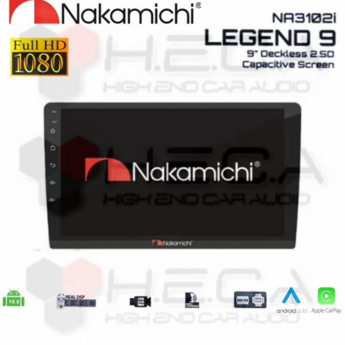 Jual Nakamichi Na I Legend Inch Android Head Unit Double Din Dsp Shopee Indonesia