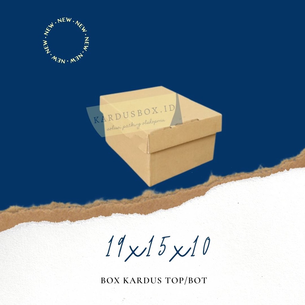 

BOX PACKAGING/GIFT BOX/KARDUS 19x15x10 CM(SET TOP/BOT)