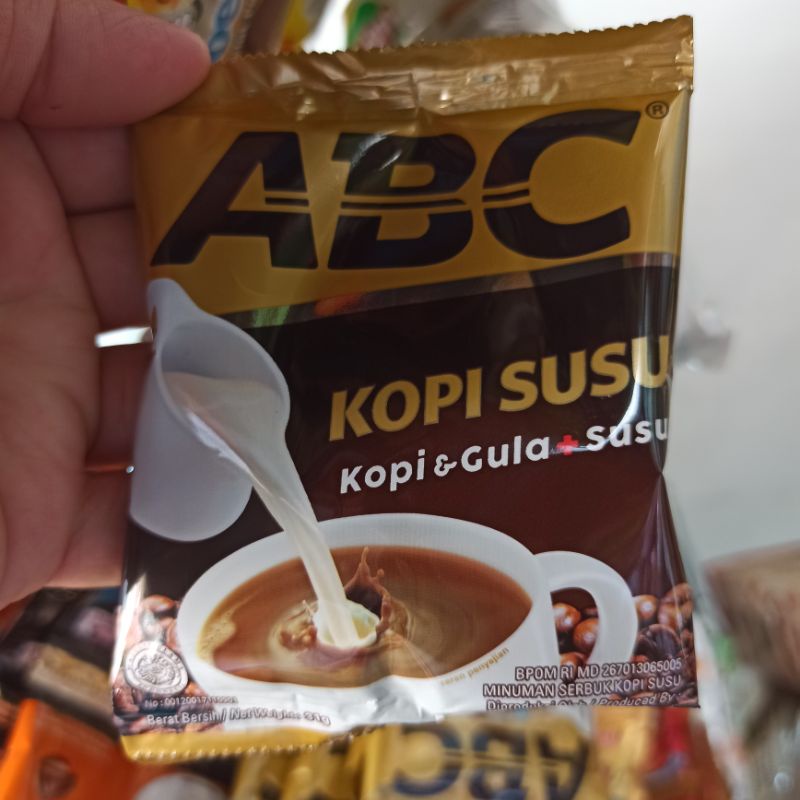 

Minuman Kopi ABC Susu Coffee Instant Renceng Isi 10 Pcs