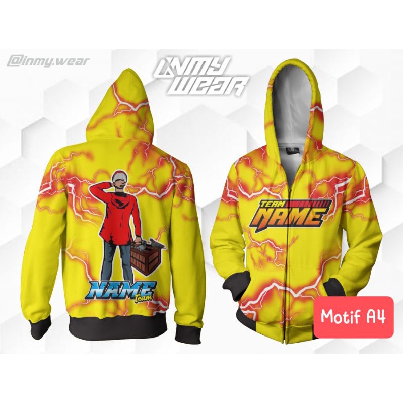 Jaket Jersey Merpati Balap Kolongan Team Custom