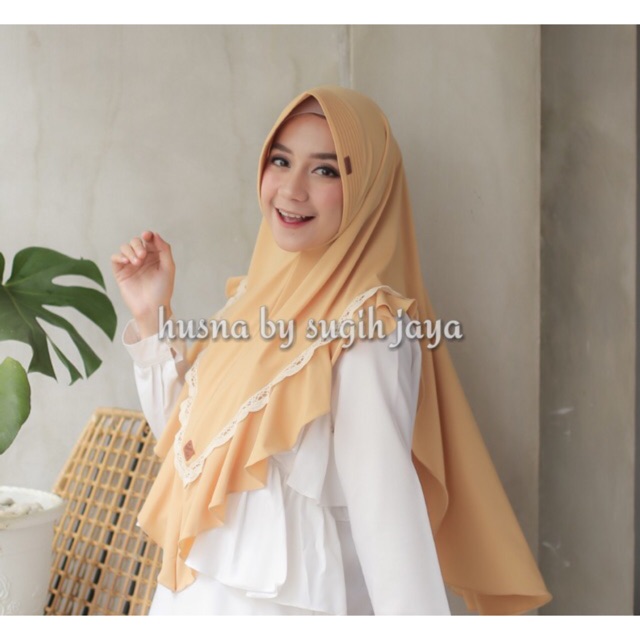 HUSNA | Khimar NOVITA RENDA Jerseysuper