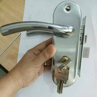 Kunci pintu  kecil  tebal gagang  kotak padat pull handle 