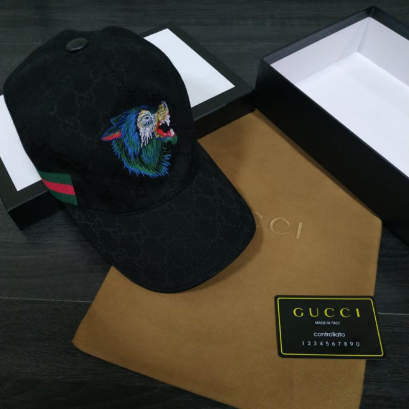 TOPI PRIA IMPORT BRANDED GUCCI KUALITAS MIRROR kode 01