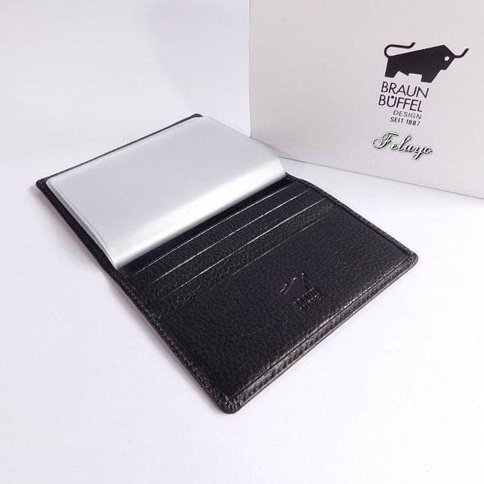 

Dompet Kartu/Card Holder Braun Buffel Kulit 676 Motif Jeruk.