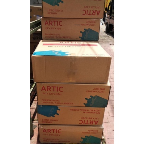 Pipa AC Artic R32 R410 R22 Untuk Semua Merek AC 1/2 pk sampai 1pk 1/4 × 3/8