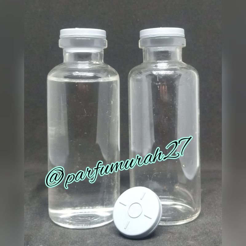 Botol Kaca Vial (Penisilin) 35ml Panjang