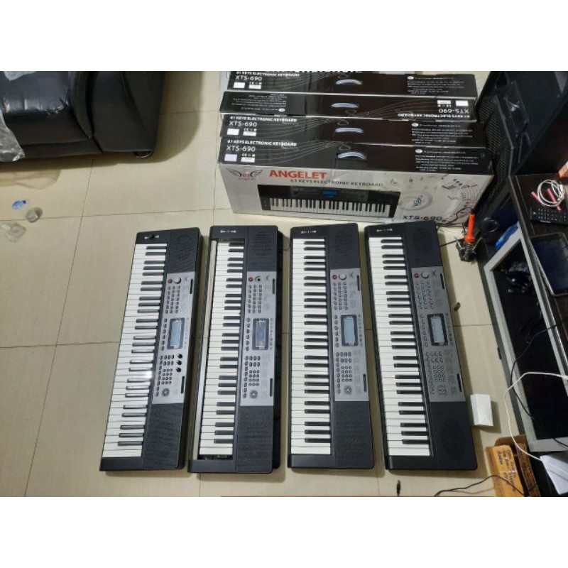 keyboard Oprek / modifikasi Angelet XTS 690 controller apk ORG/Music Studio