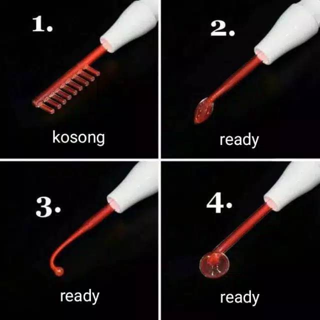 Sparepart alat facial kaca hf frequenci/high frequenci