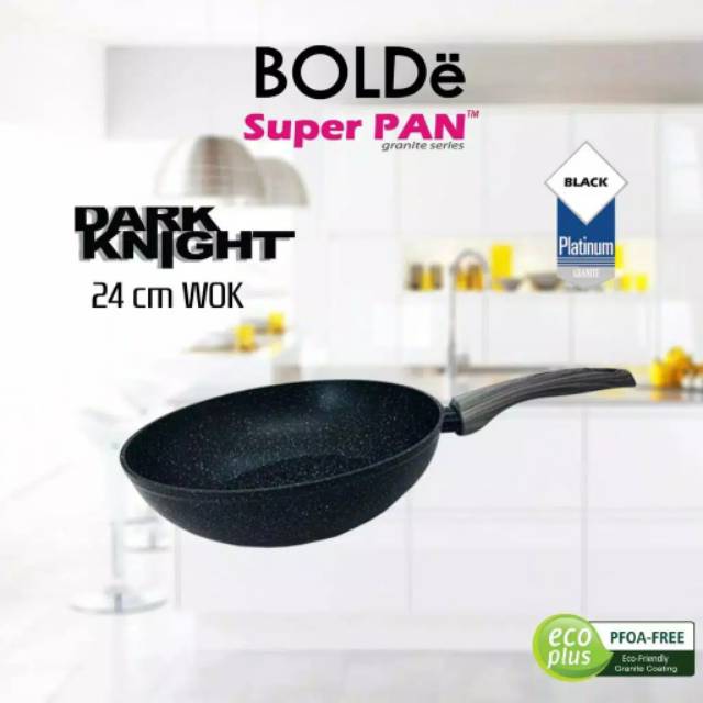 SUPER PAN BOLDE GRANITE SERIES | WOK (WAJAN) 24Cm | SUPERPAN