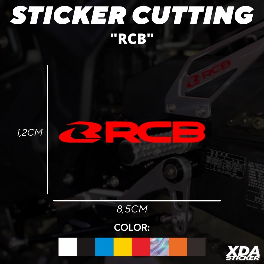 

STIKER/STICKER CUTTING RCB KECIL