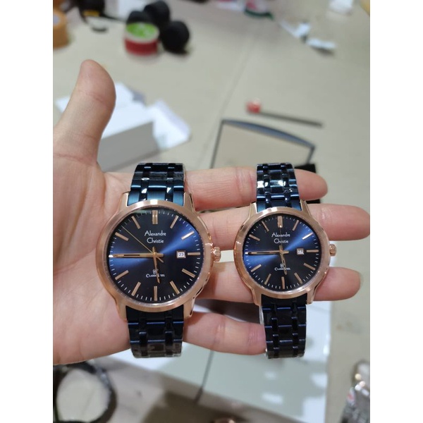 Alexandre Christie Ac 8657 /ac8657 Jam Tangan Rante Original Garansi Resmi 1 Tahun