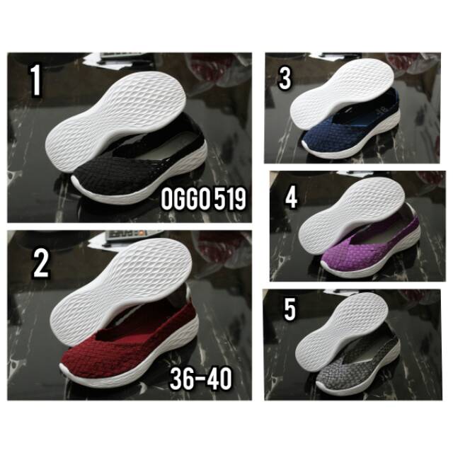 Sepatu rajut oggo 519
