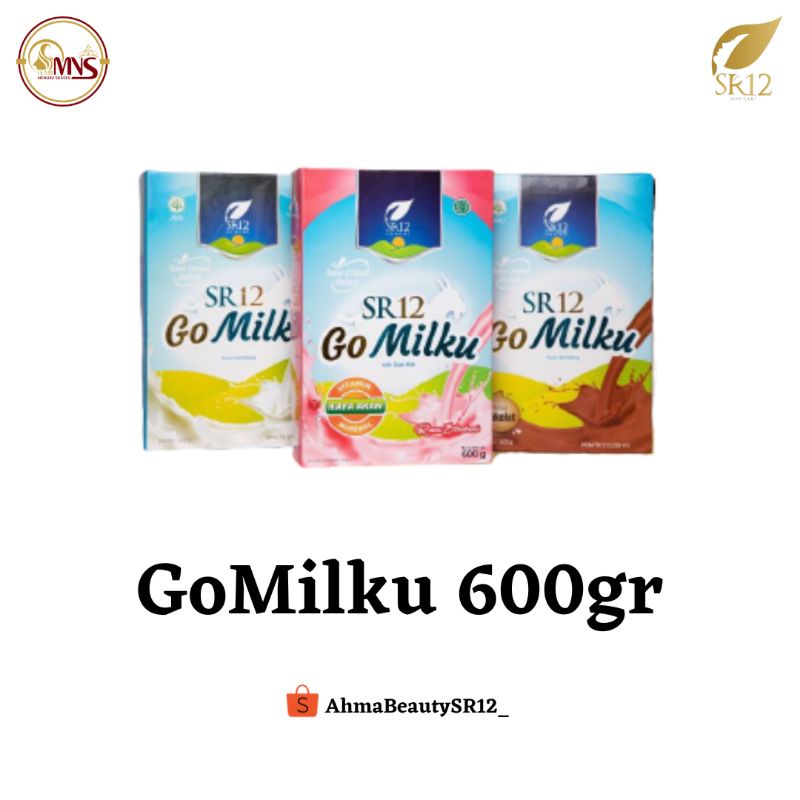 

SR12 Herbal Gomilku Susu Kambing Etawa Original Coklat Stroberi 600gr