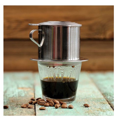 [GELASKLASIK] - OneTwoCups 7 Quai Filter Saring Kopi Vietnamese Coffee Drip Pot Stainless Steel