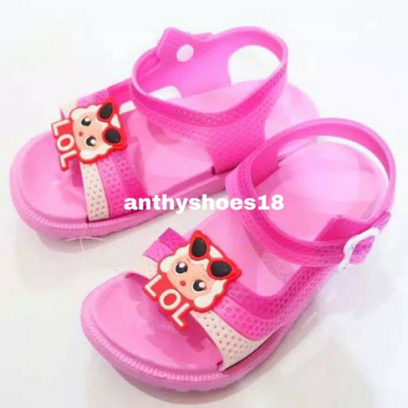 Sandal Tali Karet Anak Perempuan HUANGBAO 227 24-29