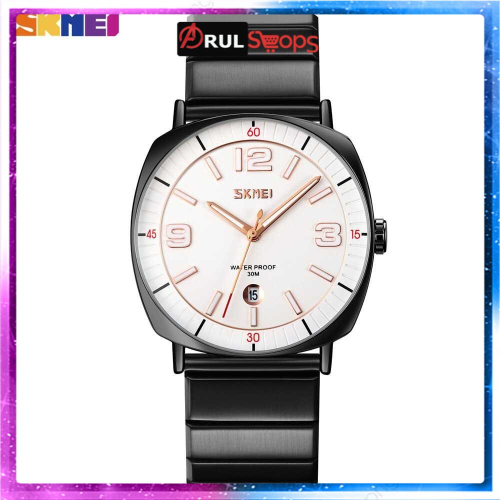 ARS - SKMEI Jam Tangan Analog Pria Strap Stainless Steel - 9280