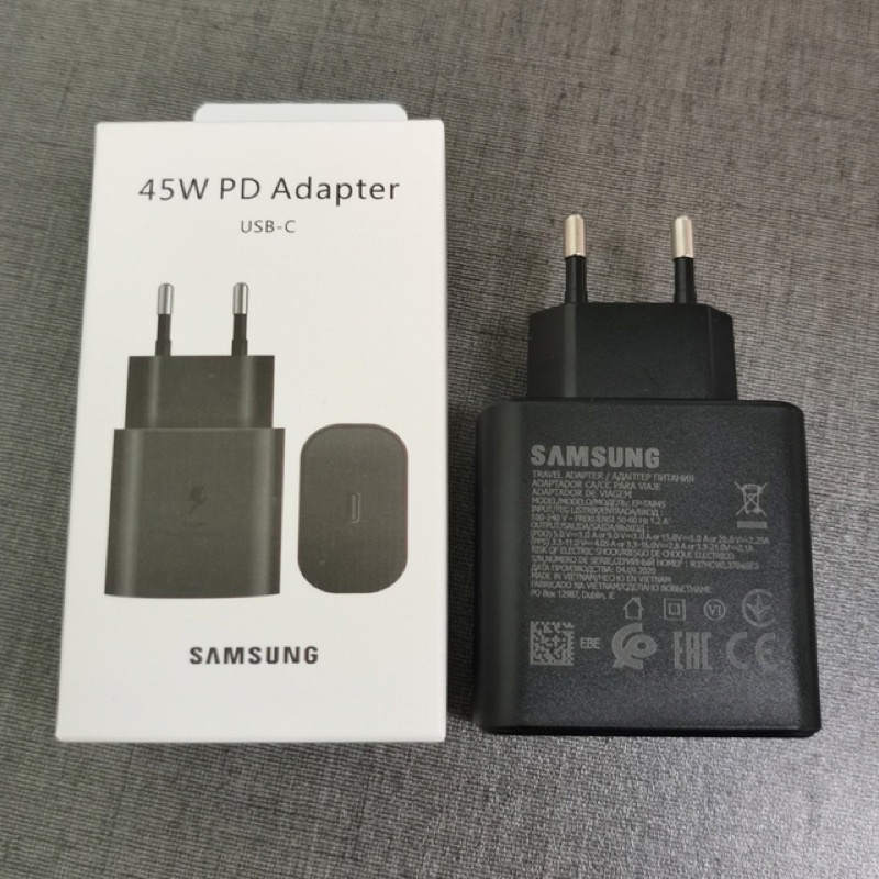 45W Adapter/ Kepala Charger Samsung Usb Type C Super Fast Charge 45Watt S20 S21 FE A33 A53 A72 A52 A52S A51 A71 M33 M51 M52-0