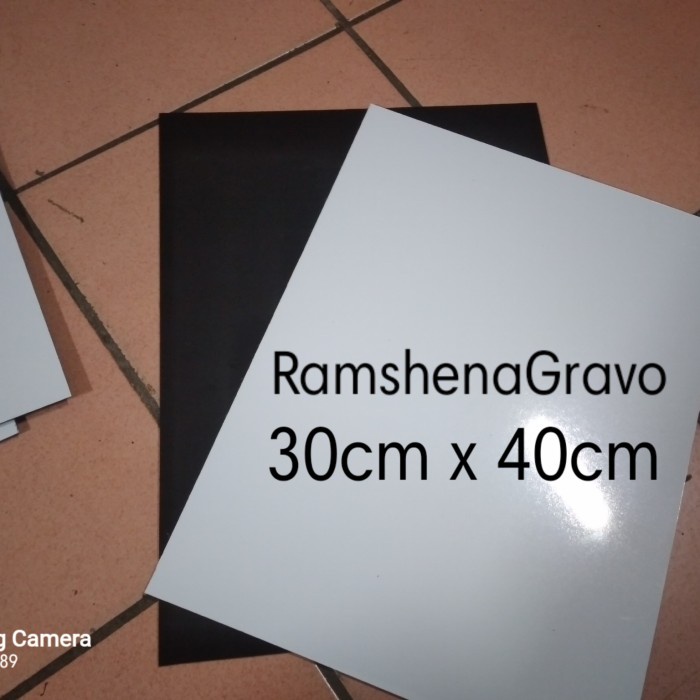

Bagus Gravoply Putih/Teks Hitam/30Cm X 40Cm /Tebal 1.5Mm/Bahan Name Tag Diskon
