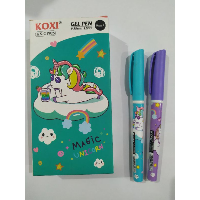

Bulpen gel Koxi KX-GP925/ Mata pena 0,38mm/ Dapat 12 pcs