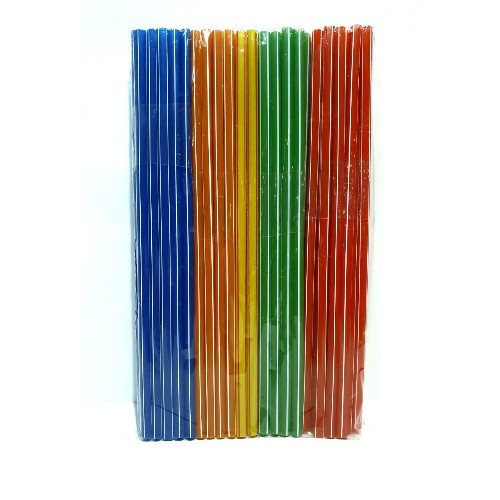Sedotan Plastik Steril Aneka Warna Murah Ekonomis