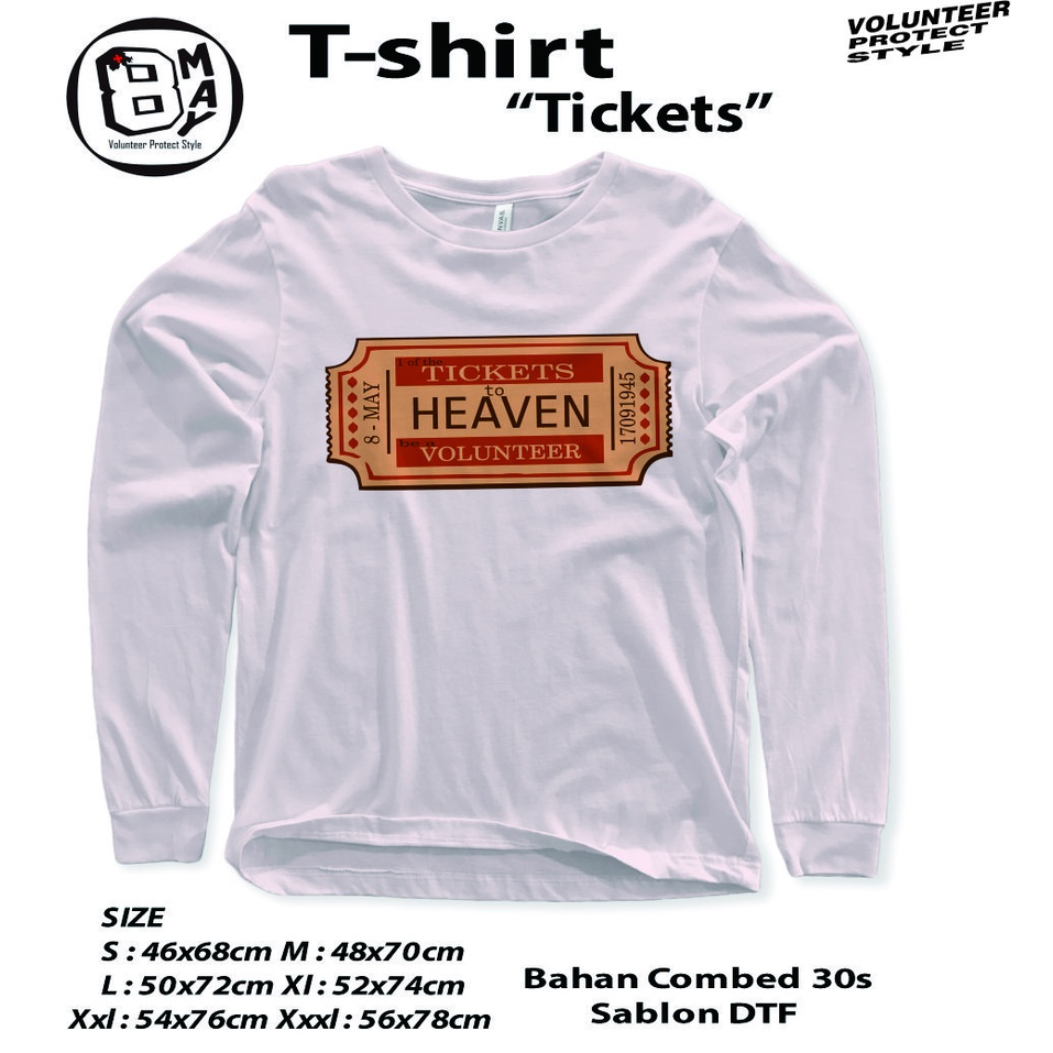 T-shirt Tickets Panjang